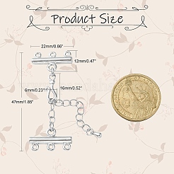 Застежка из латуни KK-E259-N-NR