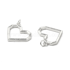 Латунные микро проложить кубического циркония подвески&nbsp;KK-E068-VB181