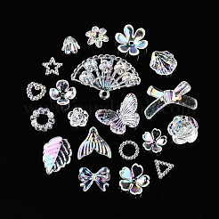 Прозрачные акриловые бусины OACR-N137-73G