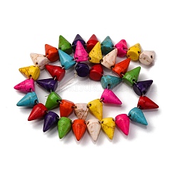 Синтетических нитей бирюзовые бусы G-C147-15A