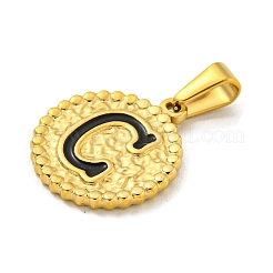 Placcatura ionica (ip) ciondoli in acciaio inossidabile smaltato 304&nbsp;STAS-R231-19C-G