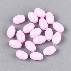 Непрозрачные цвета блестящие стеклянные бусины SEED-N008-02A-05