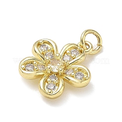 En laiton avec pendentifs en strass&nbsp;KK-CBAD872-01G-01