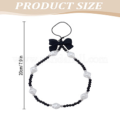 1 шт. резиновые ремешки для мобильных телефонов для женщин&nbsp;HJEW-LP0001-18