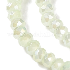 Запекание гальванических нитей стеклянных бусин&nbsp;DGLA-A039-J4mm-B17