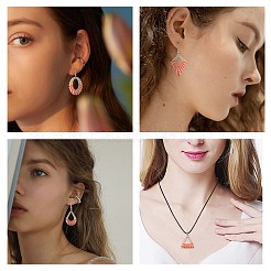 Кулоны с эмалью из железа IFIN-SC0001-13B-RS