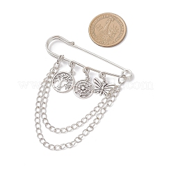 3 шт. брошь-подвеска из сплава&nbsp;JEWB-BR00195