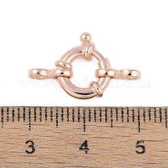 925 застежка-пружина из стерлингового серебра STER-L065-01RG