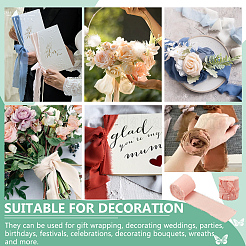 5 метр хлопчатобумажных бахромчатых лент OCOR-WH0045-09B