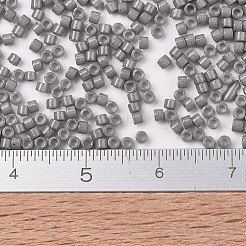MIYUKIデリカビーズ  シリンダー  日本製シードビーズ  11/0  （db2367) duracoat不透明染めシールグレー  1.3x1.6mm  穴：0.8mm  約2000PCS /ボトル  10 G /ボトル&nbsp;SEED-JP0008-DB2367