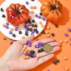 100шт 3 цвета непрозрачные акриловые бусины&nbsp;MACR-FS0002-26