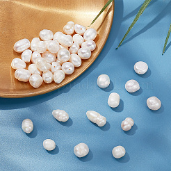 45 шт. 3 вида бусин из натурального культивированного пресноводного жемчуга&nbsp;PEAR-WR0001-07