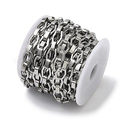 Цепочки ручной работы из нержавеющей стали 304 с восьмиугольными звеньями&nbsp;STAS-F341-01P