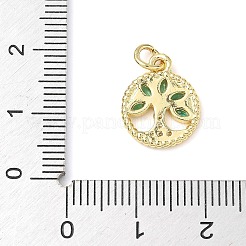 Латунные микро проложить кубического циркония подвески&nbsp;ZIRC-I356-22G