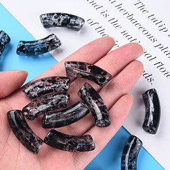 Прозрачные акриловые бусины MACR-S372-001F-C10