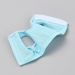 Футболка без рукавов с изображением тканевой куклы DIY-WH0622-255B