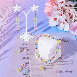 Набор для самостоятельного изготовления браслета из круглых акриловых бусин&nbsp;DIY-TA0009-87