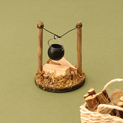 Имитация кукольного домика дровяная подвесная печь PW-WGE9AC2-01