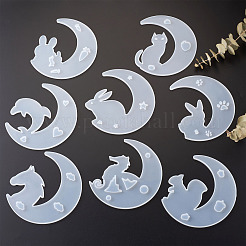 Силиконовые Молды для подвески луны&nbsp;DIY-TA0003-26