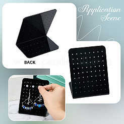 4шт акриловые серьги-подставки&nbsp;EDIS-SP0001-04B