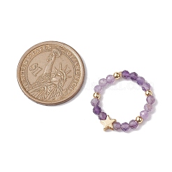 Круглые бусины из натурального апатита&nbsp;RJEW-JR00714-02