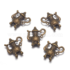 Сплавочные подвески тибетского стиля PALLOY-A10581-AB-NF