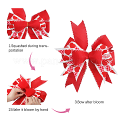 Большой бант из полиэстера FIND-WH0126-414E