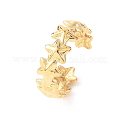 Кольца-манжеты из нержавеющей стали 304 для женщин&nbsp;RJEW-K309-15G