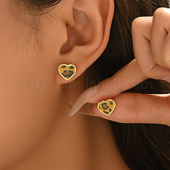 Valentinstag-Ohrstecker aus Messing&nbsp;MH8880