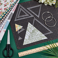 Прозрачный акриловый шаблон для шитья&nbsp;AJEW-NB0007-10A