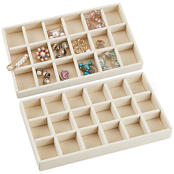 18 прямоугольная деревянная сетка AJEW-WH20054-062H-01