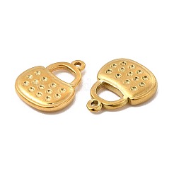 Ionenplattierung (IP) 304 Edelstahl Anhänger Strass-Einstellungen&nbsp;STAS-E182-18G