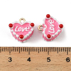 Pendentifs d'émail en alliage&nbsp;FIND-H024-05G
