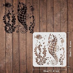Modelli di stencil per pittura da disegno riutilizzabili in plastica&nbsp;DIY-WH0172-495