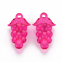 Осенняя тема прозрачные акриловые бусины TACR-S154-60B-906