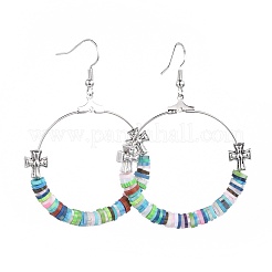Orecchini pendenti in ottone&nbsp;EJEW-JE03447