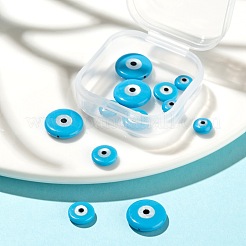 12шт 3 стиля синтетических бирюзовых бусин G-LS0001-72