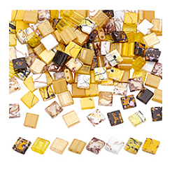 160шт 8 цвета 2-дырочные стеклянные бусины&nbsp;SEED-PH0002-67