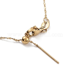 Ионное покрытие (ip) регулируемые цепочки-змеевики из нержавеющей стали 304&nbsp;NJEW-K270-04G