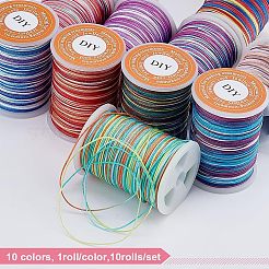 Сегментная окрашенная полиэфирная нить NWIR-FH0001-001D