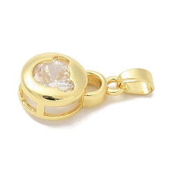 Стойки обшивки латунь микро проложить Циркон подвеску KK-K293-22G