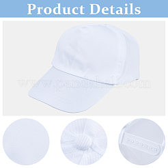 Baseballkappe aus Polyester&nbsp;AJEW-WH0455-295