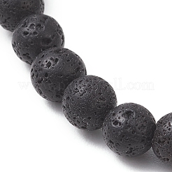 Бусины из натуральной лавы&nbsp;BJEW-JB13252-01