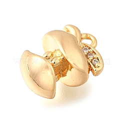 Латунные микро проложить кубического циркония подвески KK-C096-06G