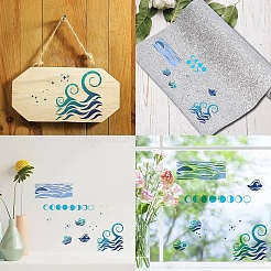 Трафареты для резки металла из нержавеющей стали DIY-WH0289-088