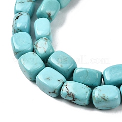 Бусины из натурального магнезита G-P598-D01-01