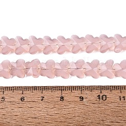 Chapelets de perles en verre imitation jade&nbsp;GLAA-Q118-01B-A01