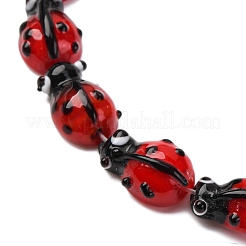 Бусы лэмпворк ручной работы LAMP-S069-02