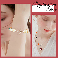 120 шт. застежки из сплава в тибетском стиле FIND-SP0001-21AS