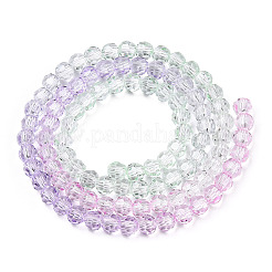 Прозрачные стеклянные бусины&nbsp;LS-GLAA-E036-07V